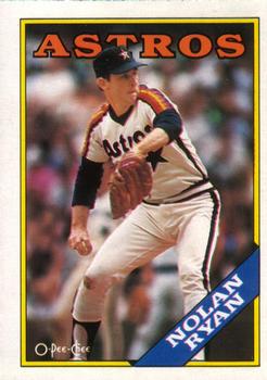 1988 O-Pee-Chee Baseball Cards 250     Nolan Ryan